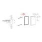 K1539314 Hisense Fridge Door Seal For Freezer