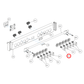 082585705 Belling Oven Grill Control Knob