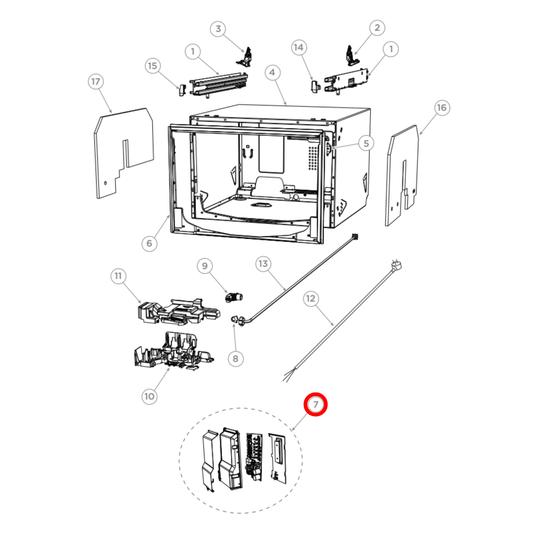 519326P Fisher & Paykel Dishwasher PCB KIT MC 525 AF PH9C 230V SGL SP - 519320P, 518481P