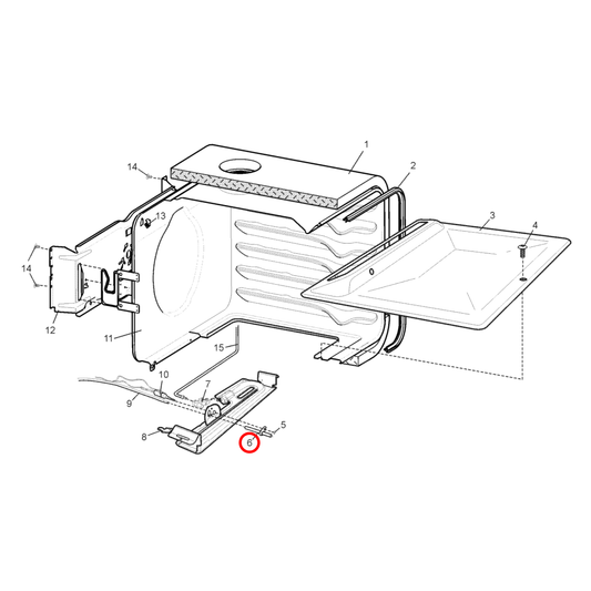 4055563334 Chef, Westinghouse Oven Grill Spark Plug Gas Igniter - 0049001192