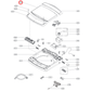 AFG73050004 LG Top Load Washing Machine Lid