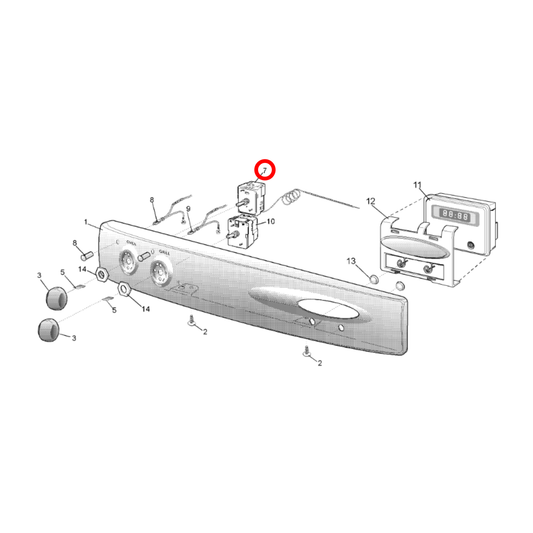 85805410019160 Simpson, Westinghouse Oven Thermostat - 0541001916