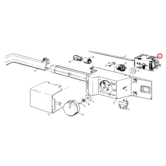 85814131414 Kelvinator, Westinghouse Fridge Thermostat Control - 1413141