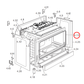 053101 Delonghi Oven Door Seal