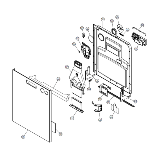 700625 Asko Dishwasher Attachment Bag