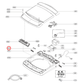 ACV73730204 LG Washing Machine Lid Hinge Damper Pair