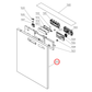 798918 Asko Dishwasher Exterior Door Assembly