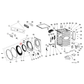 K1576745 Hisense Front Load Washing Machine Door Hinge
