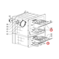 A/458/02 ILVE Oven Bottom Heating Element 1300W