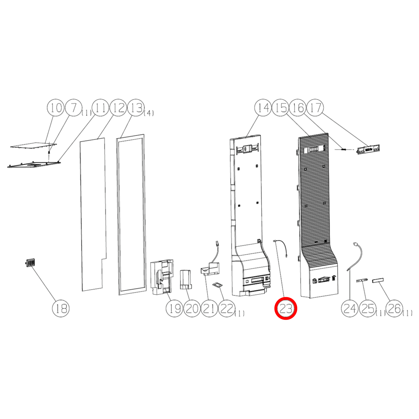 K1468541 Hisense Fridge Temperature Sensor
