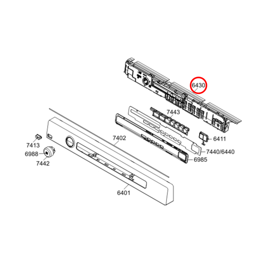 436736 Asko Tumble Dryer PCB Control Module