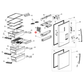 K1945512 Hisense Fridge Door Shelf 2Nd From Bottom