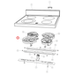 532698P Fisher & Paykel Oven Heating Element EGO 1000-2200W