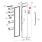 K1621704 Hisense Fridge Display Main PCB