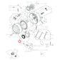MDS66651629 LG Washer Dryer Combo Door Seal - MDS66651606