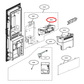 AEQ73110222 LG Fridge Ice Maker Assembly