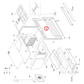 4055987616 Electrolux, Westinghouse Oven Door Seal - ET405807, ET406072