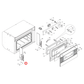 031118009909R Blanco Oven Door Hinge Left Hand