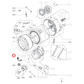 MDS38265305 LG Washing Machine Door Seal - MDS38265303
