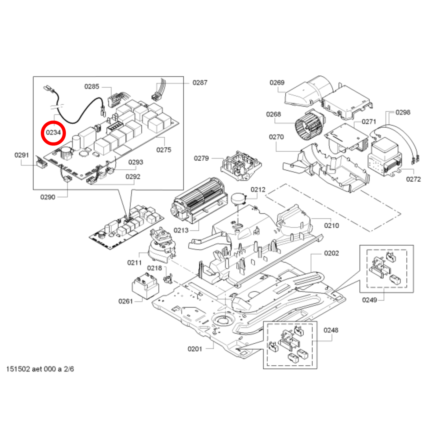 00611970 Bosch, Siemens Microwave Resistance Cable Green