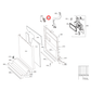 1510600400 Beko, Technika Dishwasher Door Lock - 1510600300