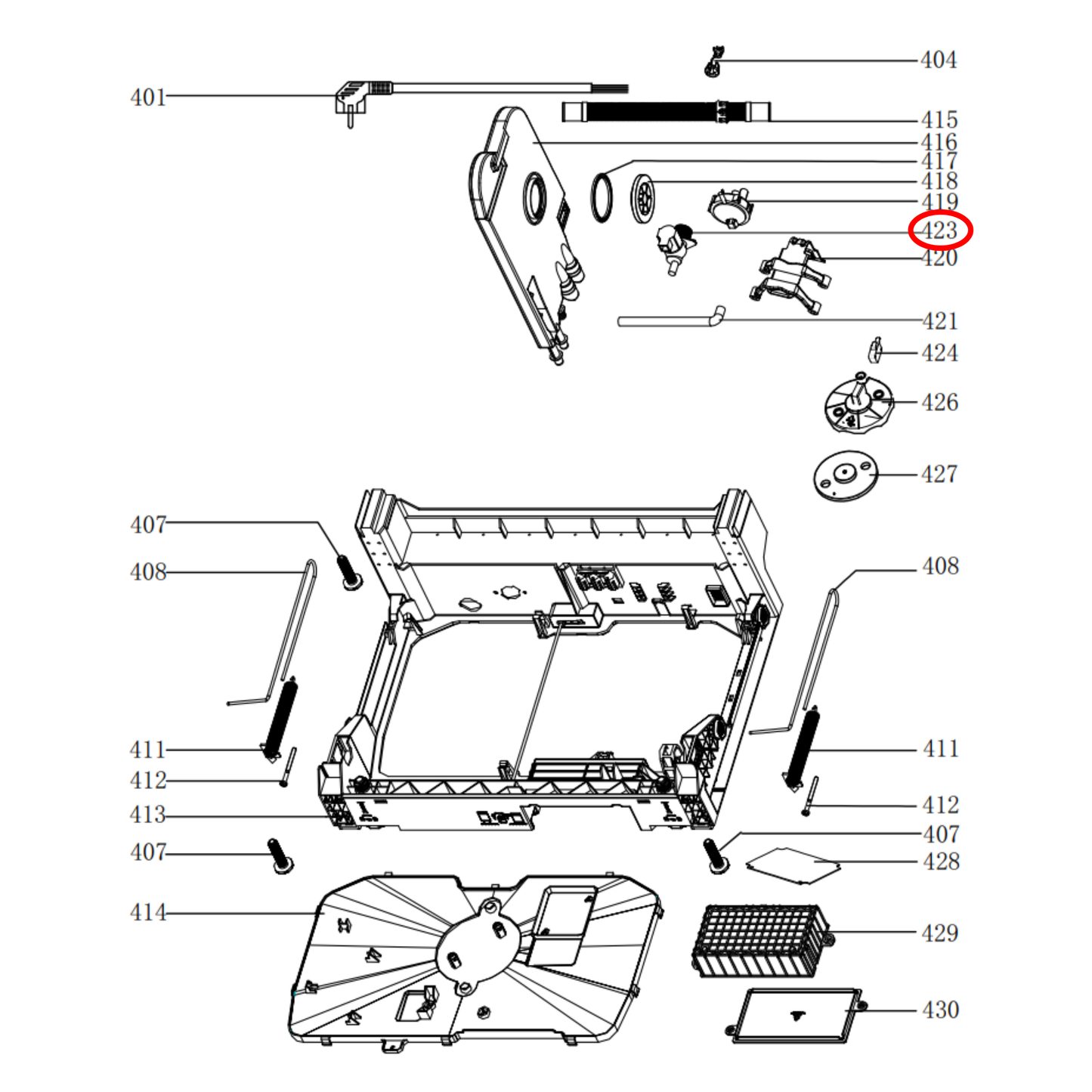 17476000001144 Omega, Smeg, Technika Dishwasher Inlet Valve 2.5L Per Min - 674000200032