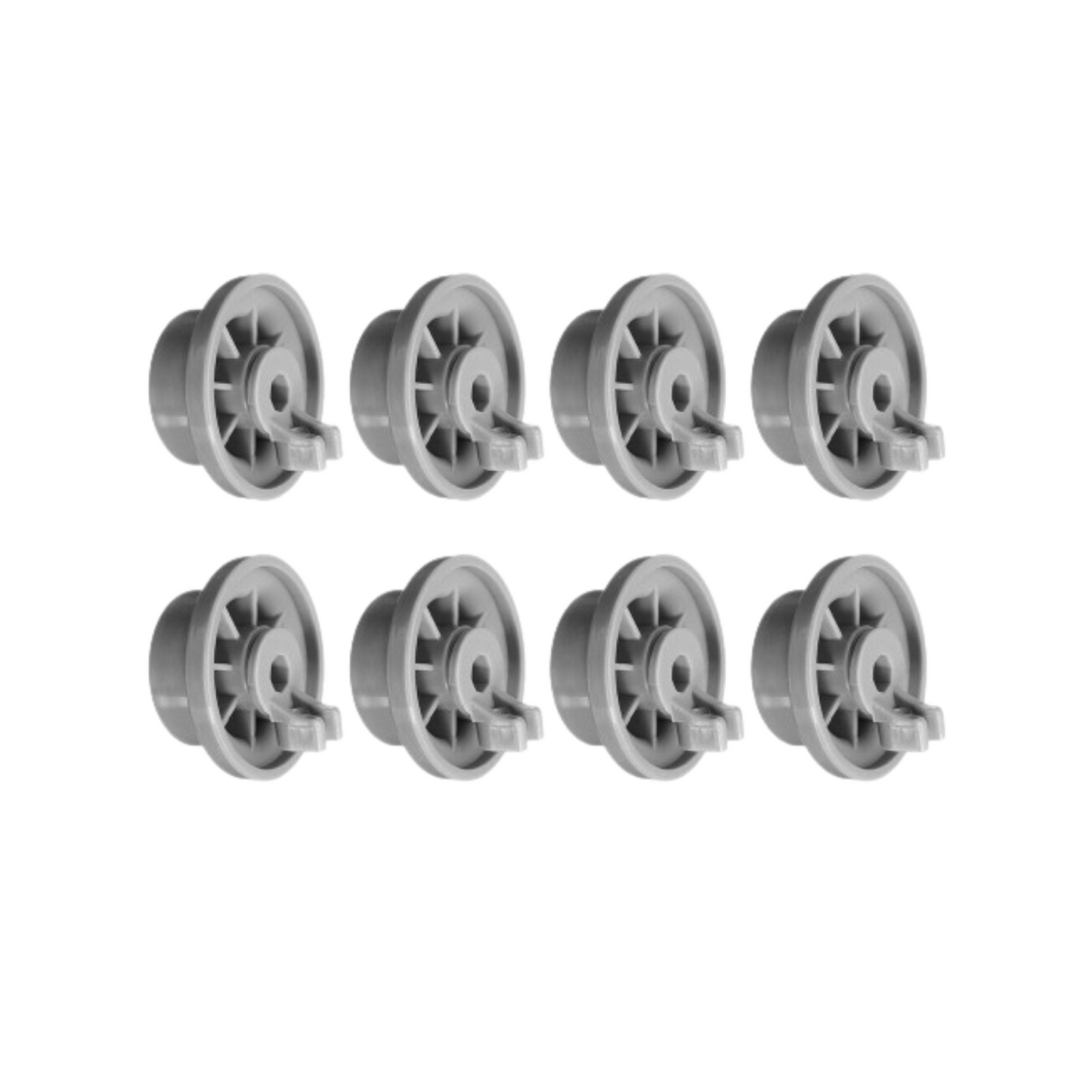00165314 Bosch Dishwasher Bottom Basket Wheels Set 8 - AP2802428, PS3439123