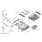 00428344 Bosch Dishwasher Lower Rack Crock Insert Clip - 00420199, 00418499