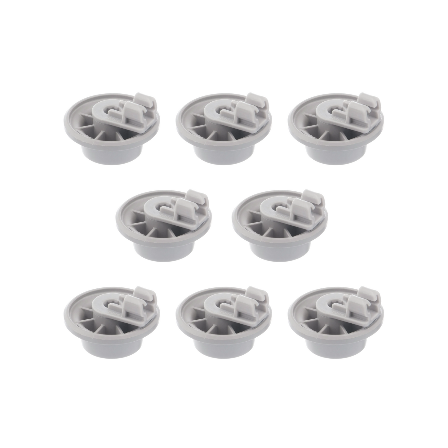 00611475 Bosch Dishwasher Lower Basket Wheel 8 Pieces