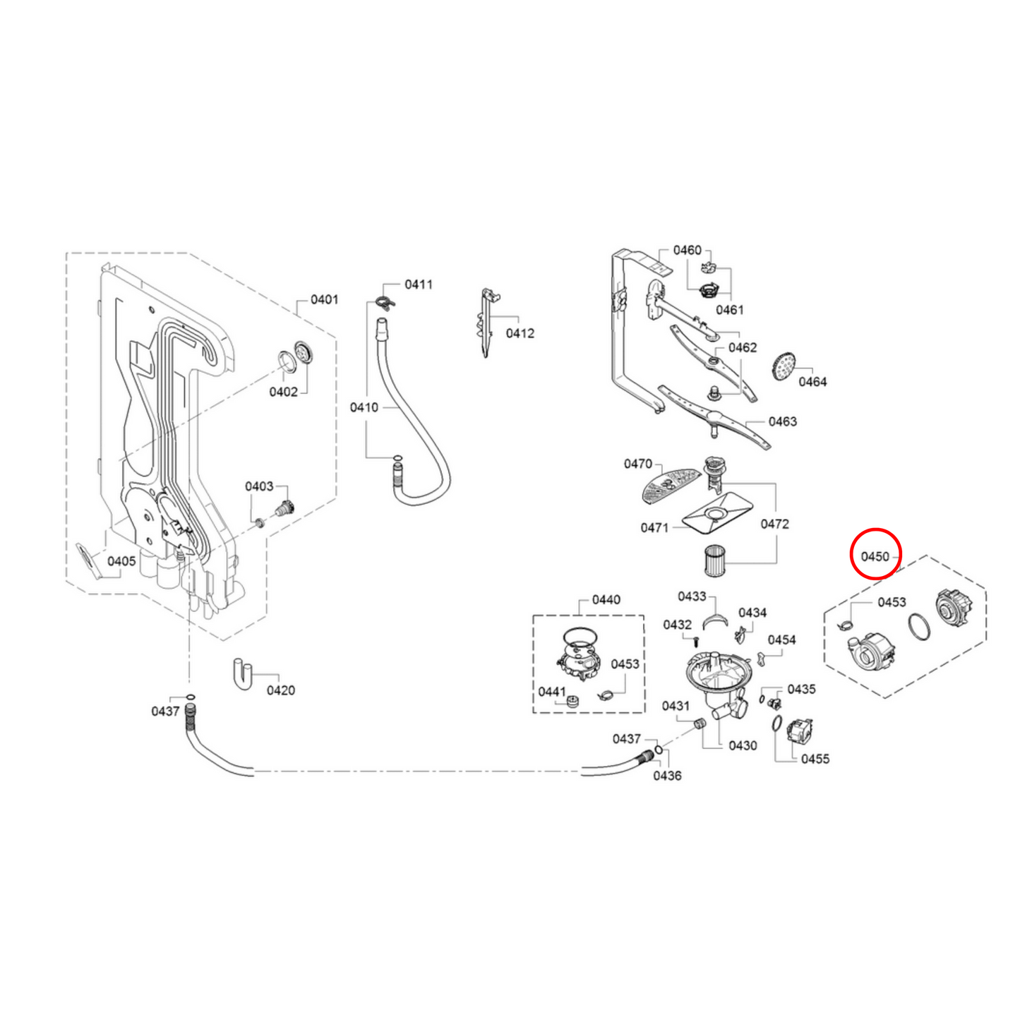 00755078 Bosch Dishwasher Heat Pump - 12014090