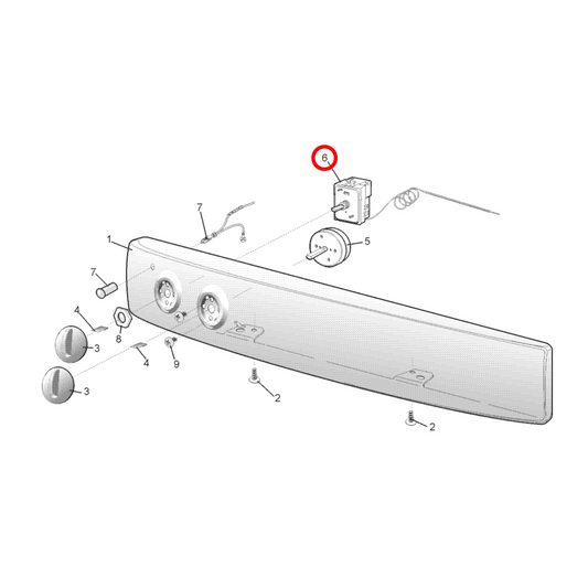 85805410019137 Electrolux, Fisher & Paykel Oven Thermostat 50-320C 910MM - EFG201, 0541001913