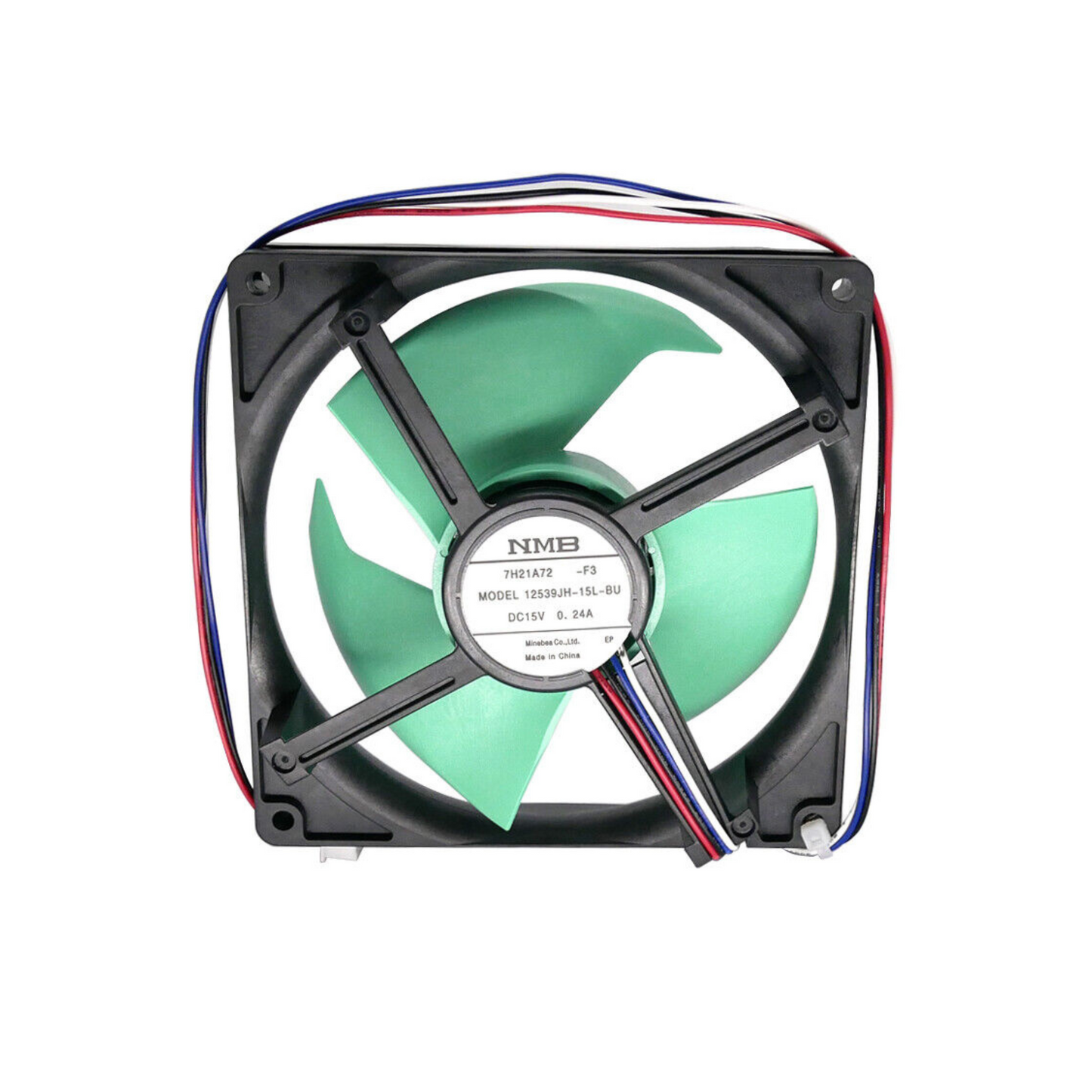 12539JH-15L-BU DC15V 0.24A 12Cm Fridge Cooling Fan