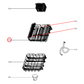 12976000A02521 Euromaid Dishwasher Upper Rack
