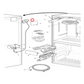 140024774014 Electrolux, Westinghouse Fridge Water Valve - A02477401
