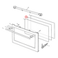 140061702019 AEG, Westinghouse Oven Middle Door Glass - 0255003964, A06170201
