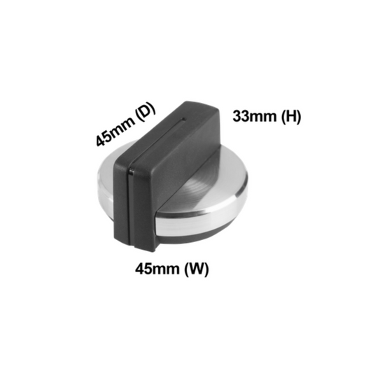 140175222029 Westinghouse Cooktop Gas Knob Stainless Steel - A17522202