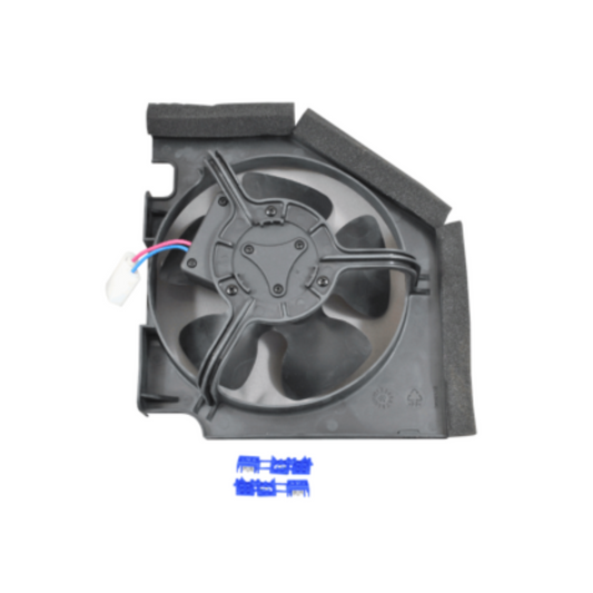 1460307K Electrolux, Westinghouse Fridge Condenser Motor Fan & Shroud Assembly