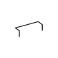 4055905709 Westinghouse Fridge Bin Retainer - 1051909