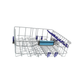 AHB72929101 LG Dishwasher Upper Rack Assembly
