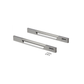 512484P Fisher & Paykel Dishwasher Door Handle Kit Silver Pack of 2 - 522896, 510692