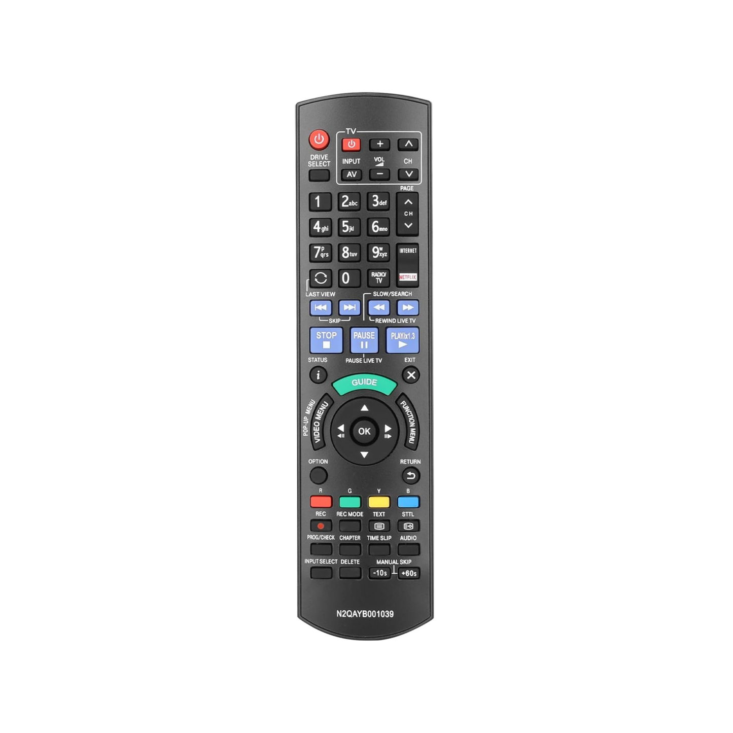 N2QAYB001039 Panasonic Smart TV Remote Control - Non Genuine