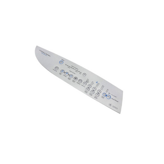 429768 Fisher & Paykel Washing Machine Facia Decal - 424147