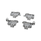 00632373 Bosch Dishwasher Lower Rack Crock Insert Bearing Plate - 00636700
