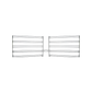 210444741 Baumatic, Euromaid Oven Wire Rail Left And Right - 240440117
