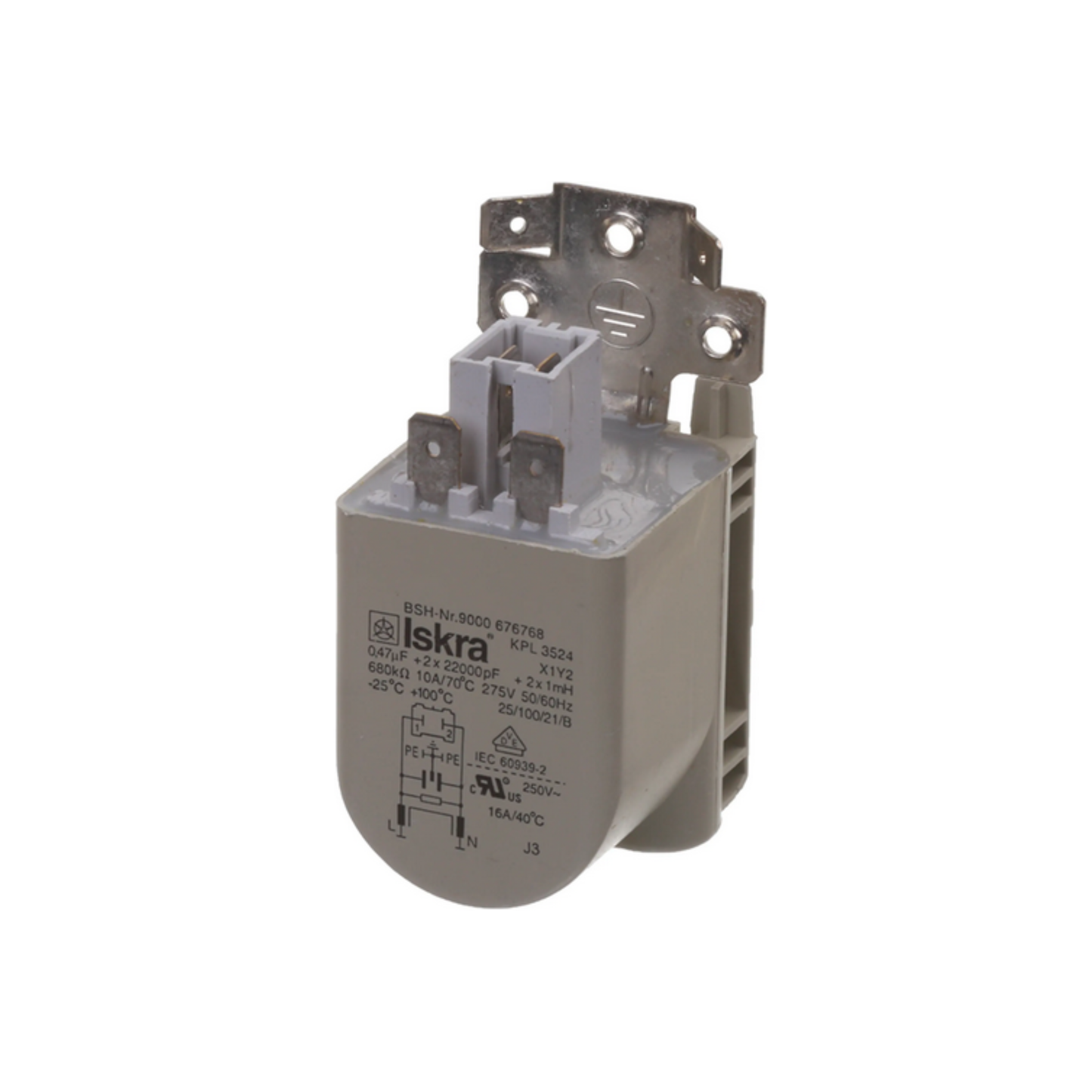 00623842 Bosch Washing Machine Capacitor Interference Suppre - 00181928