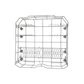 12976000015091 Euromaid, Technika Dishwasher Lower Rack - 12976000001644