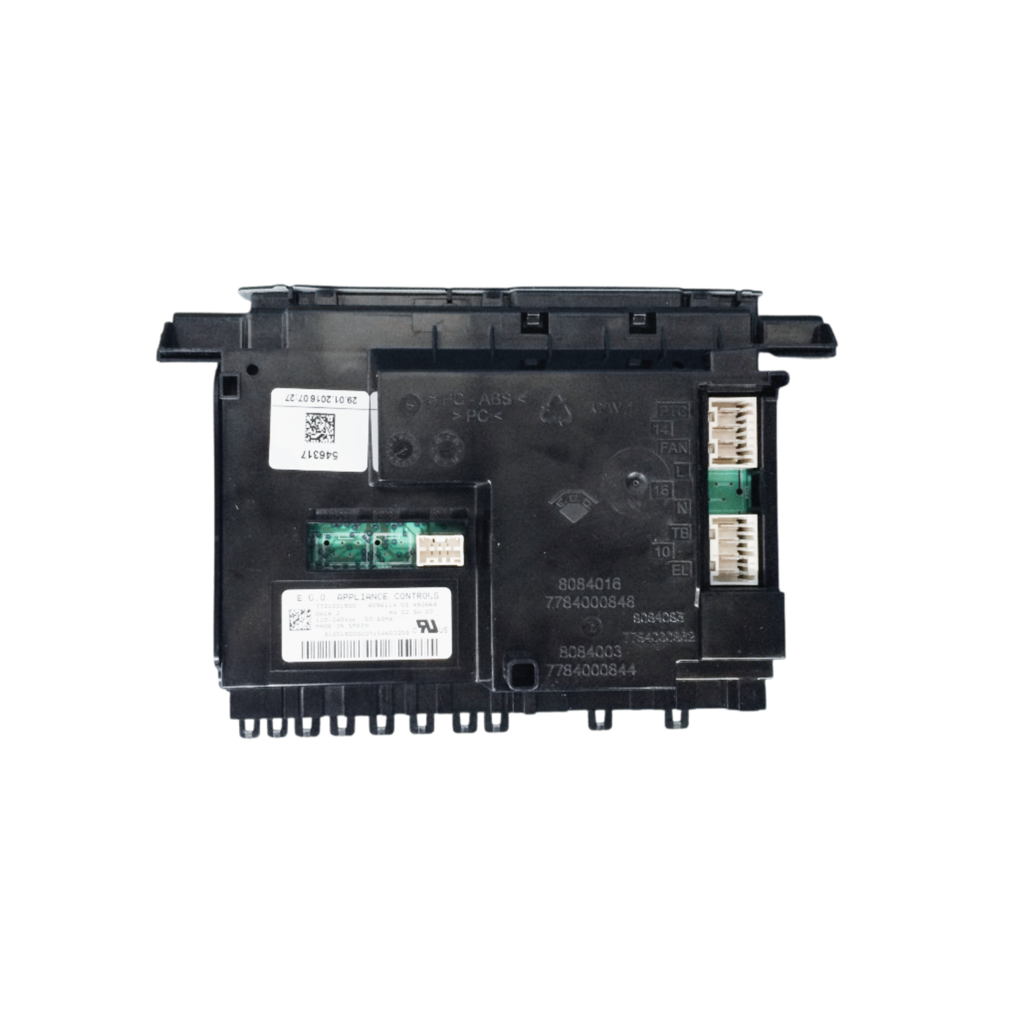 546317 Asko Dishwasher PCB Control Unit No Diverter
