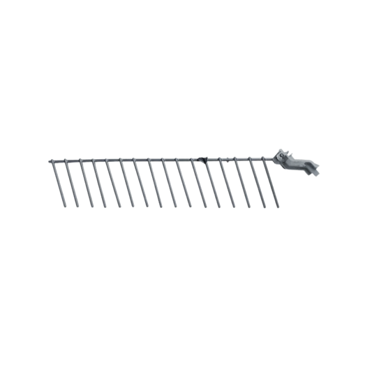 4055819439 Westinghouse Dishwasher Lower Rack Crock Insert Rear Left - 37012906