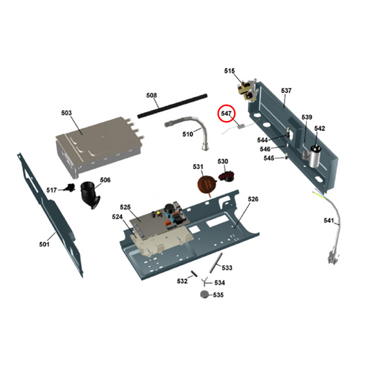 248532 Asko Washing Machine Balancing Spring - WM20