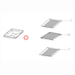 219440101 Euromaid Oven Enamel Tray Shallow